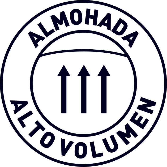 Almohada alto volumen